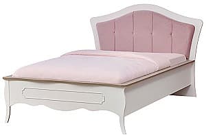 Детская кровать Dogtas RIENA 100x200cm Белый/Розовый