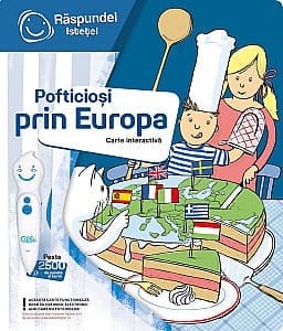 Carte educationala Raspundel Istetel Pofticiosi prin Europa