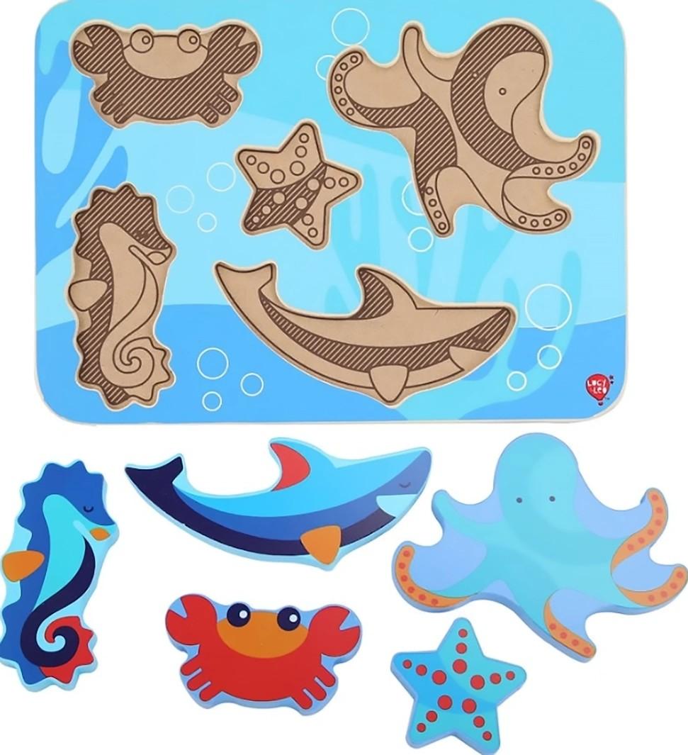 Joc de logica LUCY & LEO Animale Marine 9-LL227