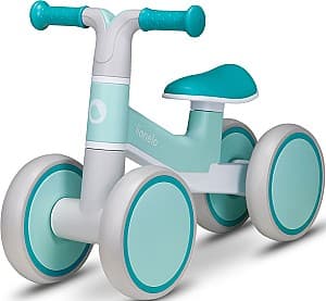 Bicicleta fara pedale Lionelo Villy Green Turquoise