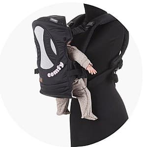 Рюкзак кенгуру Chipolino Comfy черно-розовый (3800931050641)