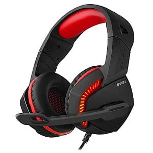 Наушники SVEN AP-U989MV, Black-Red