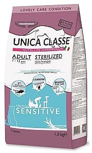 Нrană uscată pentru pisici Chat&Chat Unica Classe Adult Sterilized Sensitive Tuna 1.5kg