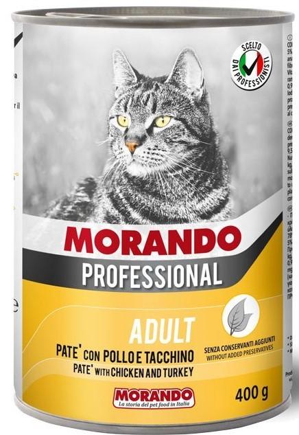 Hrana umeda pentru pisici Morando Professional Pollo Tacchino 405g