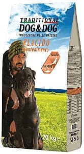 Hrană uscată pentru câini Gheda Dog&Dog Placido Mantenimento Salmon 20kg