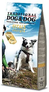 Hrană uscată pentru câini Gheda Dog&Dog Vitale Energia Chicken 10kg