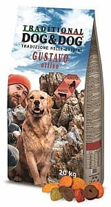 Hrană uscată pentru câini Gheda Dog&Dog Gustavo Attivo Beef 20kg