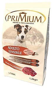 Hrană uscată pentru câini Gheda Primium Adulto Sensible Lamb 1.5kg
