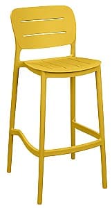 Scaun de bar DP Helix Yellow