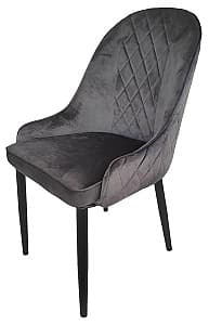 Scaun fier Kroll DC2-003 Grey Velvet