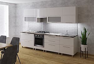 Кухонный гарнитур PS Blum (High Gloss) 2.8 m Beige