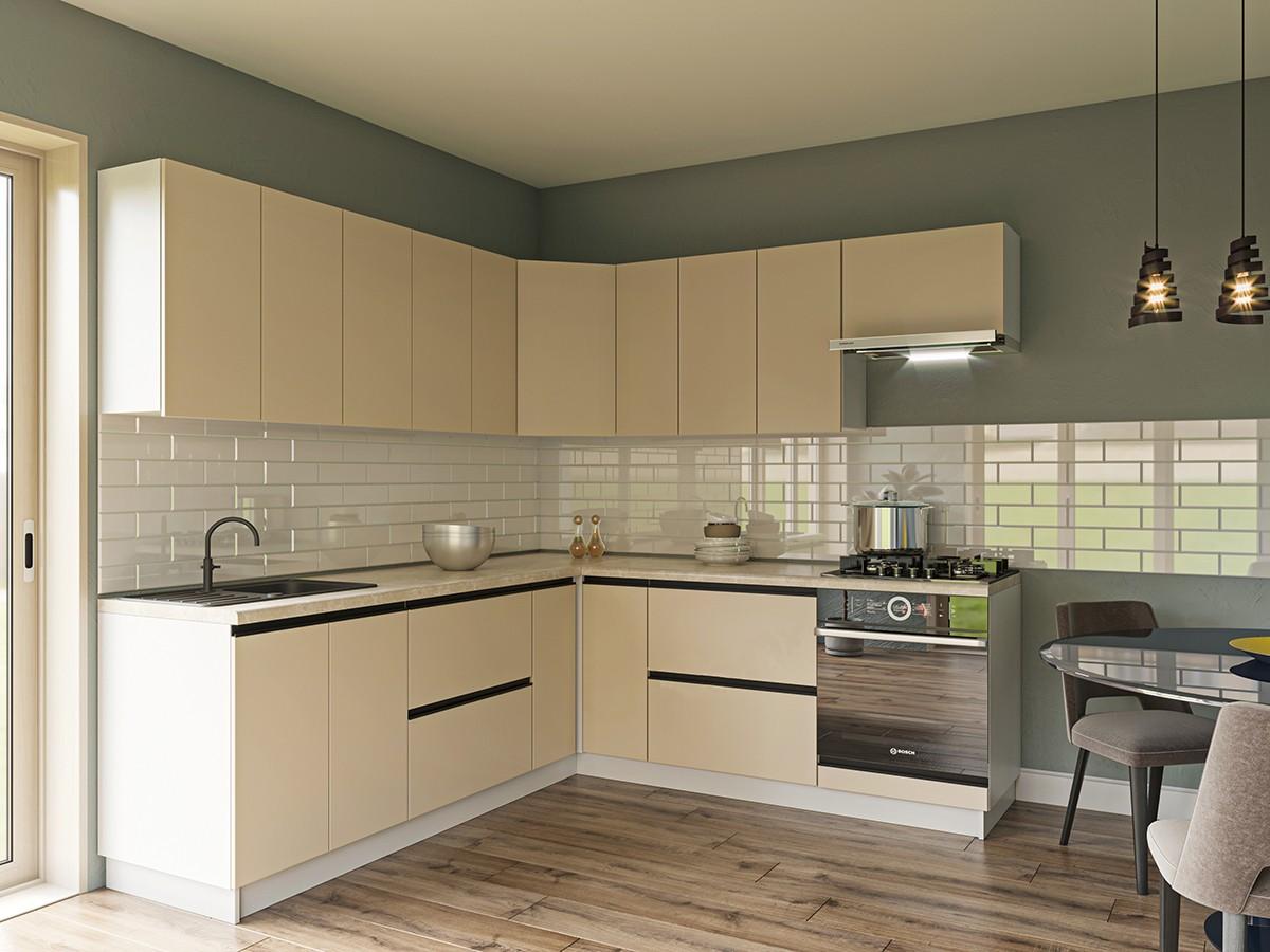 Кухонный гарнитур Confort-NV Альфа 2x2 м Сатин