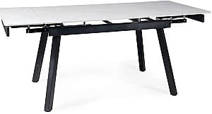 Стеклянный стол Signal John 120 Белый/Черный