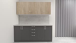 Set bucatarie VLM Simplicity Oak/Grey