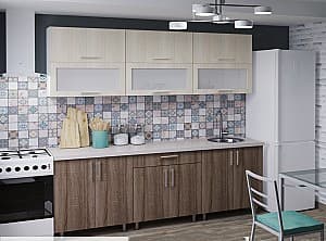 Set mobila bucatarie PS Modern 2 m Truffle/Chamonix deschis