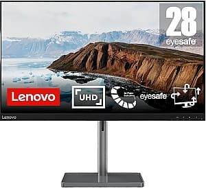 Monitor Lenovo L28u-35 Raven Black (66ECGAC4EU)