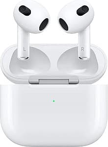 Casti Apple AirPods 3 MagSafe EU White (MME73RU/A)