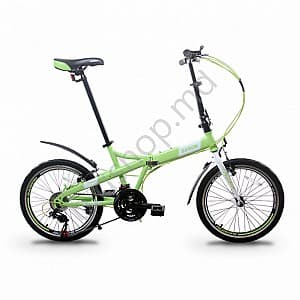 Bicicleta copii Racer Garion Pliabil 20 Green