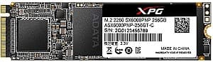 SSD накопитель ADATA XPG SX6000 PRO M.2 NVMe SSD 256GB (ASX6000PNP-256GT-C)