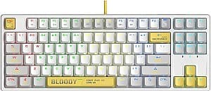 Tastatura gaming Bloody S87 Energy White