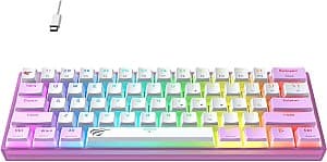 Tastatura gaming Havit KB877L Purple/White