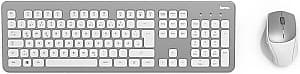 Set tastatura + Mouse Hama KMW-700 RU Silver/White (R1182676)