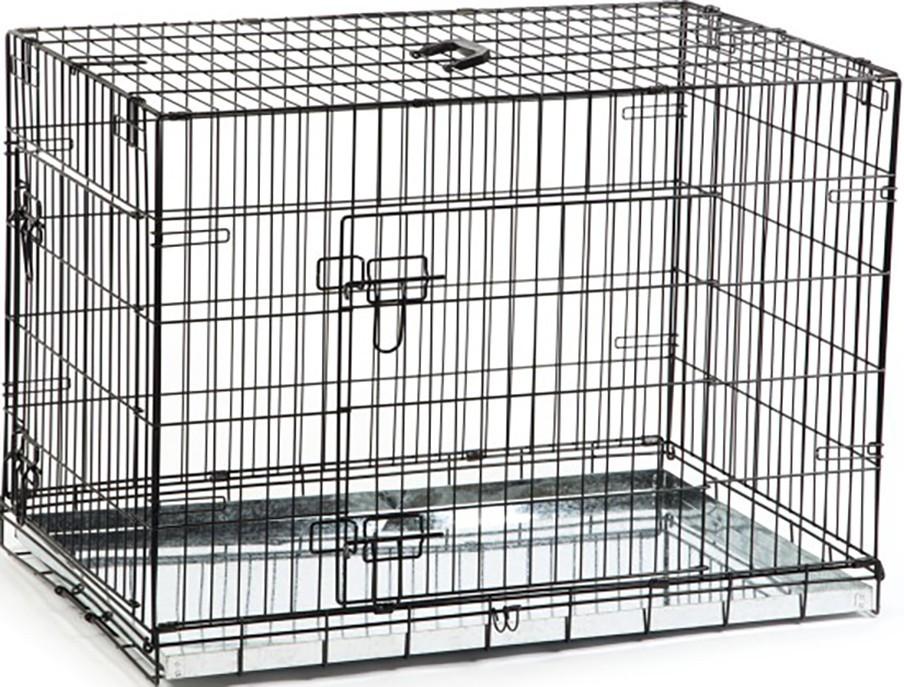 Клетка для собак Beeztees BENCH 2-DOORS Black 715802