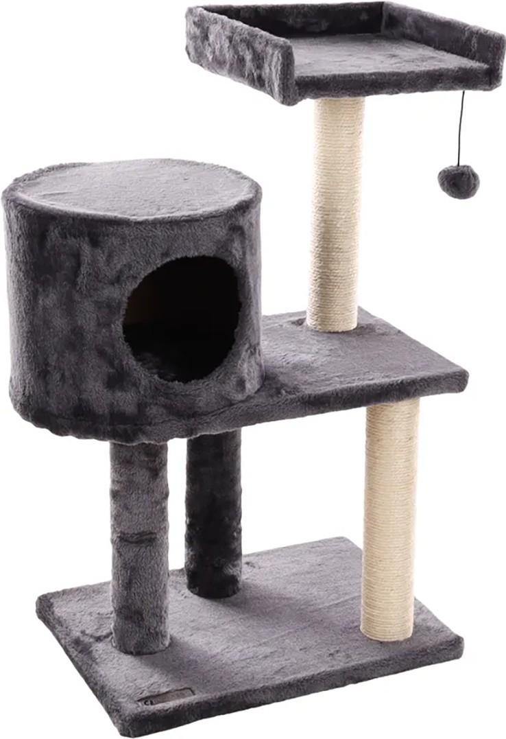 Когтеточка для кошек Flamingo SONAL Grey