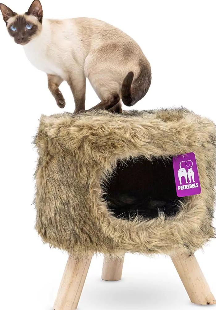 Pat pentru pisica PETREBELS Kings&Queens Victoria 45 Brown