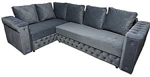 Угловой диван V-Toms E1K1 (200x300) Темно-серый