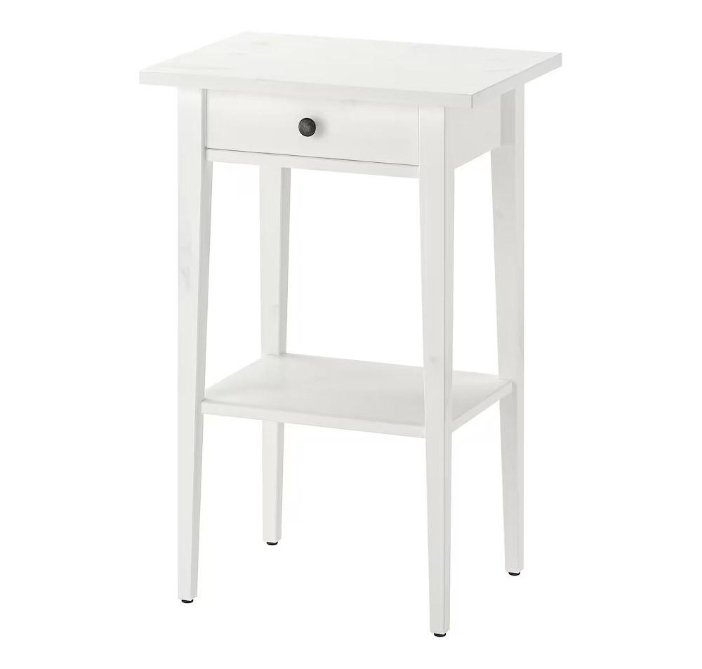 Элитная прикроватная тумба IKEA Hemnes 46x35 Белый