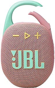Boxa portabila JBL Clip 5 Pink