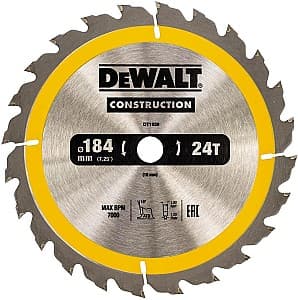 Диск для болгарки Dewalt 84x16мм 24Т