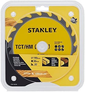 Disc de taiere Stanley TCT 190x30x20T