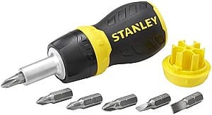 Набор отверток Stanley Stubby Multibit 0-66-358