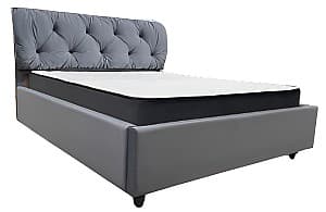 Кровать Alcantara Prometeu 160x200 Серый