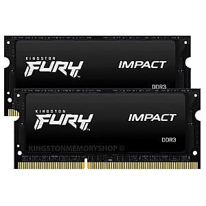 Memorie operativa RAM Kingston Fury Impact 8GB DDR3L-1866MHz (KF318LS11IBK2/8)