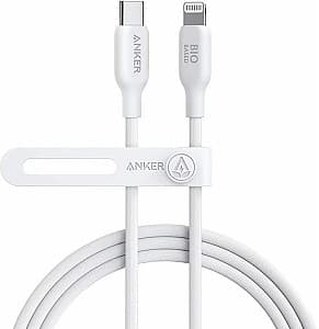 USB сablu Anker 541 Bio-based White