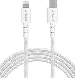 USB сablu Anker PowerLine Select+ Type-C to Lightning White