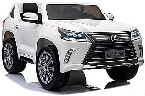 Masina electrica Kids Car Lexus LX570 White