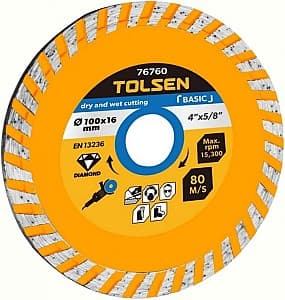 Disc de taiere Tolsen Turbo 230x22,2mm