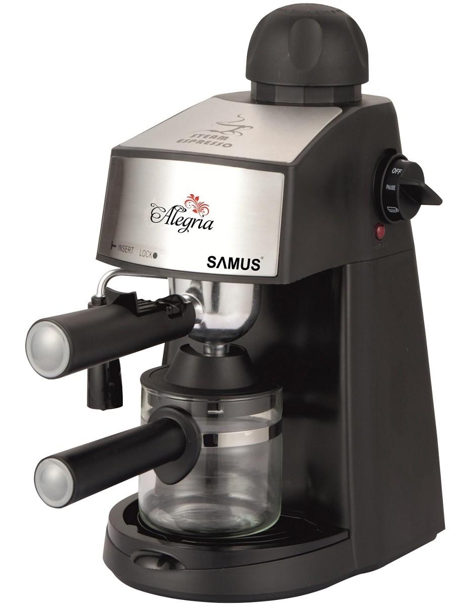 Кофемашина Samus Alegria Black/Inox