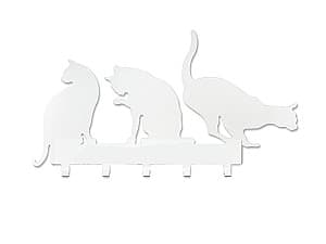 Вешалка AlfaM Cats White