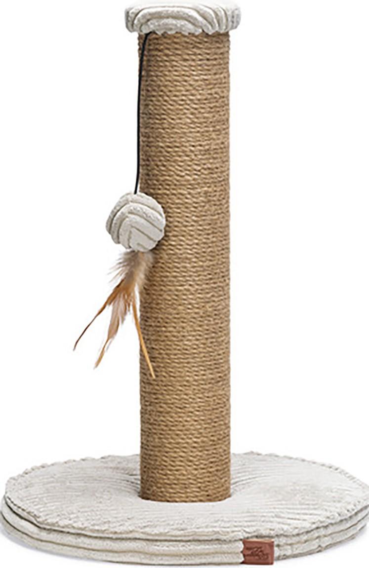 Когтеточка для кошек Beeztees RIBBED LGrey