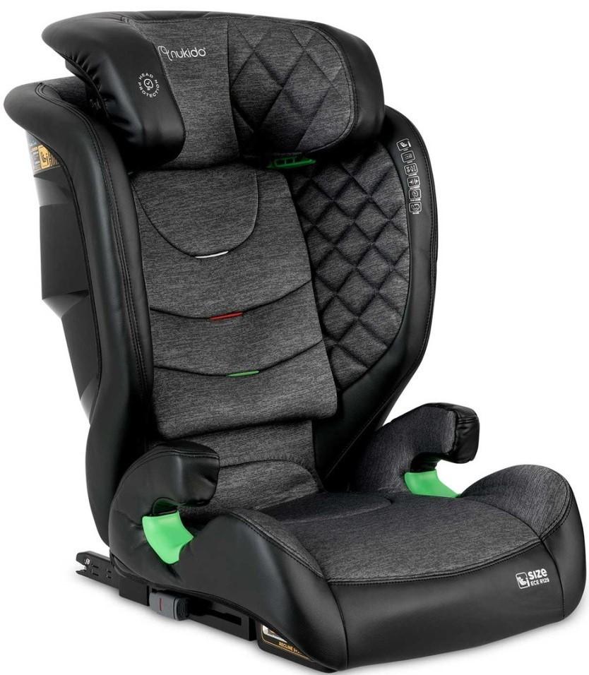 Scaun auto copii Nukido Louis Black/Grey