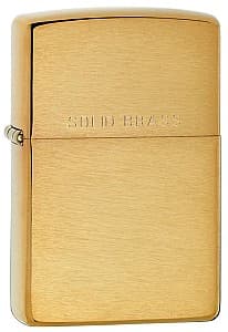 Bricheta Zippo Brushed Solid Brass 204