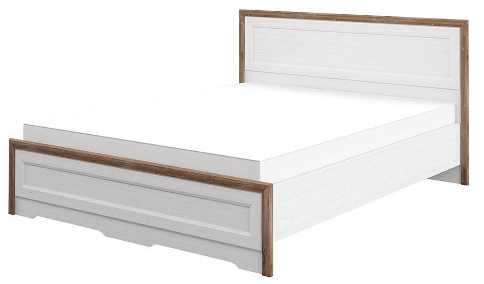 Pat Neman Tivoli MN-035-25 (160x200) Alb Textura/Stejar Stirling(Maro)