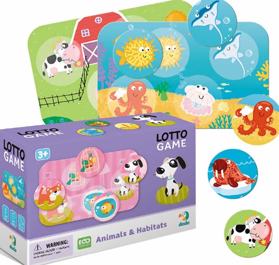 Настольная игра Dodo Animals and Habitats