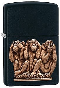 Bricheta Zippo 29409 218 Three Monkeys