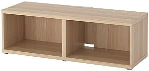 Tumba pentru televizor IKEA Besta 120x40x38 Aspect Stejar Antichizat(Bej)